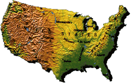map of the US